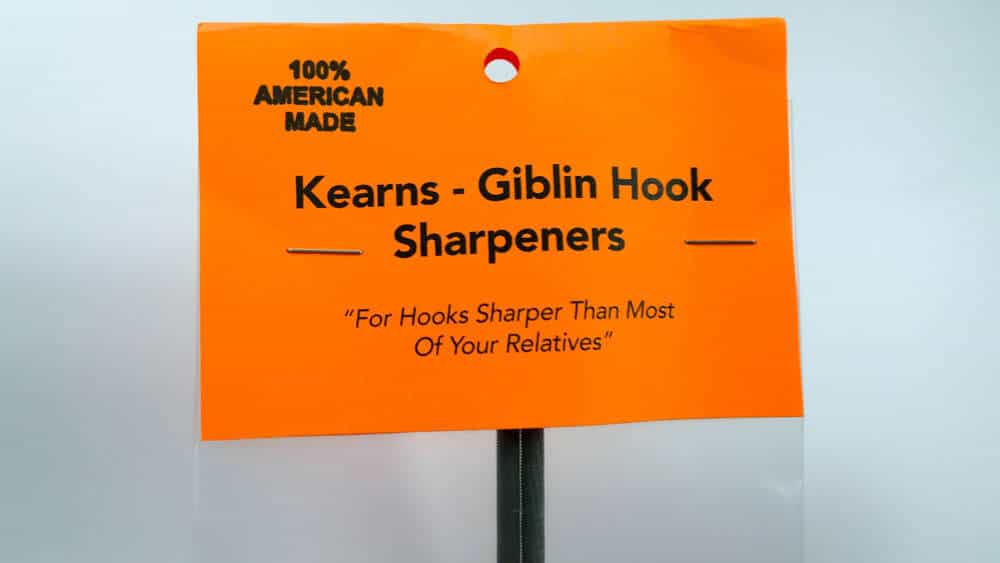 Kearns-Giblin Hook Sharpener - Package close up