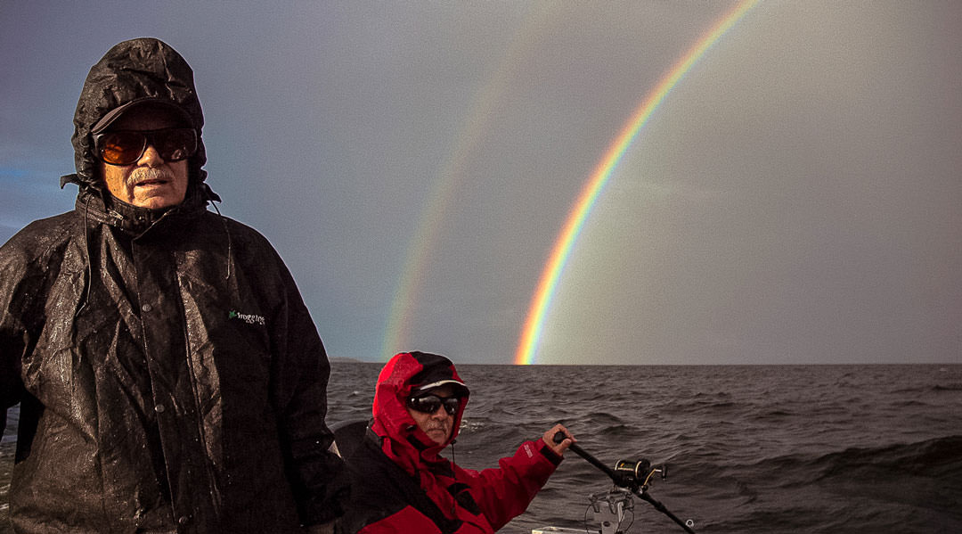 Cold Weather Fishing Tips - Double Rainbow | MuskyChasers.com