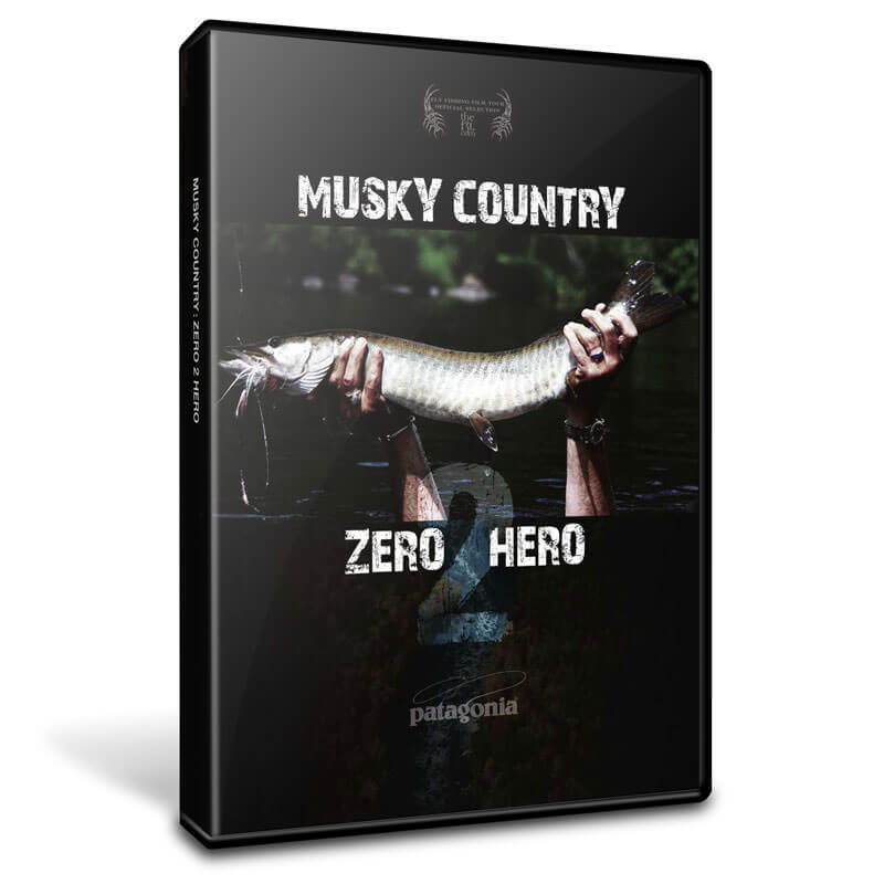 Musky Country: Zero 2 Hero (Z2H) DVD (front) - MuskyChasers.com